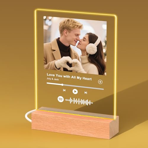 Custom Picture Frames with Photo, Customized Photo Frame with Night