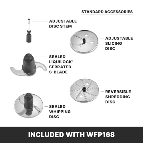 Image of Waring Food Processor with 4-Quart Capacity | 4-Quart Capacity, 2 Horsepower Motor, Large Capacity Vegetable Chopper for Professional Kitchens