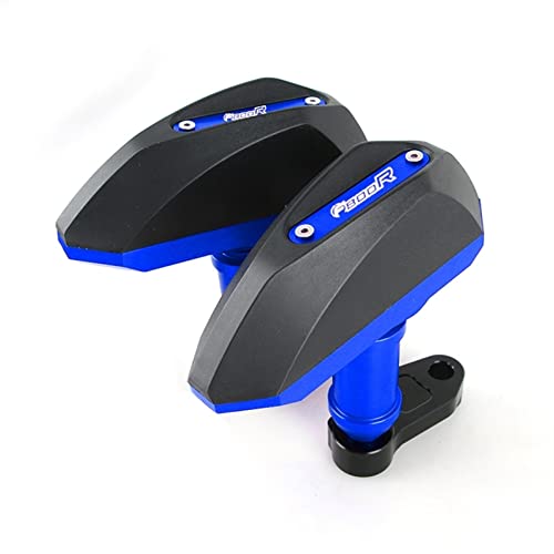 Crash pad cadre curseur BMW F800R en bleu protection anti-chute