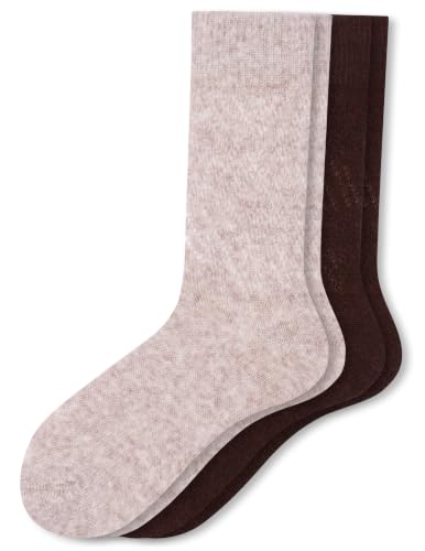 Image of HUE womens Crew Length Boot Socks, 2 Pair Pack