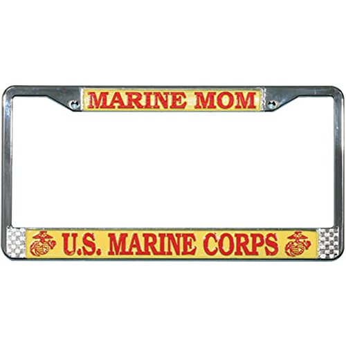 Marine MOM License Plate Frame