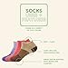 BambooMN Women's Small Fuzzy Soft Aloe Infused Nylon Spa Socks, Blueberry, 3 Pairs