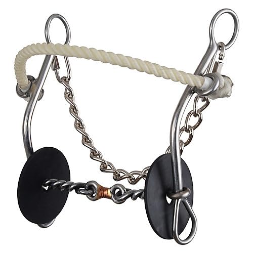 Reinsman Josey Mitchell Twisted Wire Dog Bone Side Pull Combo Gag Bit #TOP22