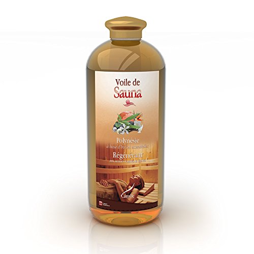 Camylle - Sauna Fragrance Polynésie - Fragrances Based on Pure and Natural Essential Oils for Sauna - Regeneratingwith Vanilla and Fruit Aromas - 1000ml