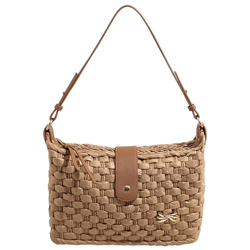 Bolso Tote de Paja para Playa Verano Mujer miniatura 1