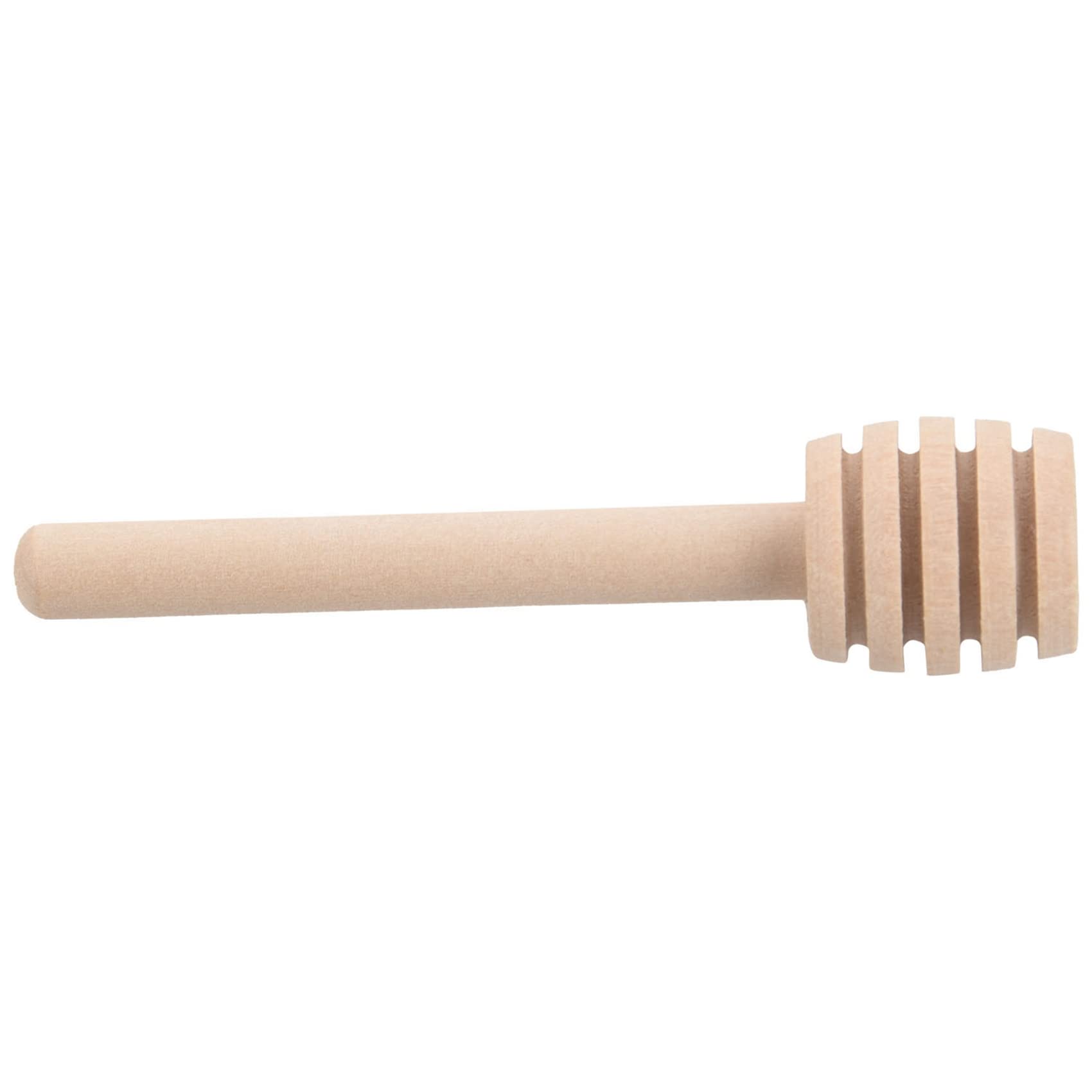 500 Stück Mini 7,6 cm -Honiglöffel, einzeln verpackt, Server für Honiggläser, mit Nieselholz