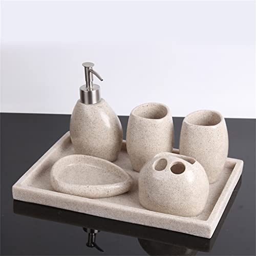Ensemble salle de bain en grès 5 pièces chic pour déco maison - 3