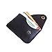 Handmade Leather Front Pocket Card Holder Wallet, Bifold Design with Card Slots, Minimalist Card Case Simple
