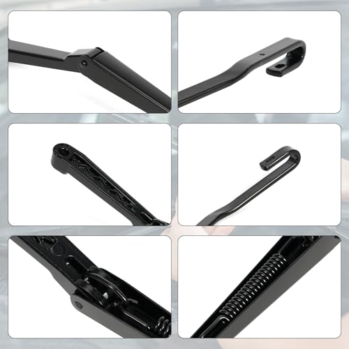 Image of OEM Style Windshield Wiper Arm Pair Kit Fits for 1994-2004 Chevrolet S10 Pickup Front Left Right Replacement Arms