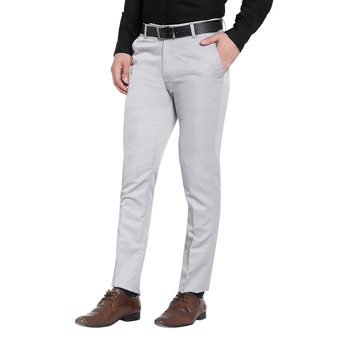 Men's Regular Fit Formal Pant Premium Cotton Blend Fabric All Day Office Comfort-picture-53