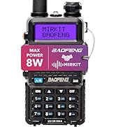 BAOFENG Ham Radio UV-5R MK4 MIRKIT 8 Watt Max Power 2023 VHF/UHF 144-148/420-450 mhz Two Way Radi...