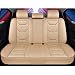 Dla N-issan Dla Almera Dla X-trail Dla Leaf Dla Teana Ochraniacze Na Przednie I Tylne Siedzenia Samochodowe Pokrowce Na Siedzenia Samochodowe PU Akcesoria Samochodowe (Color : Rear, Size : 1)