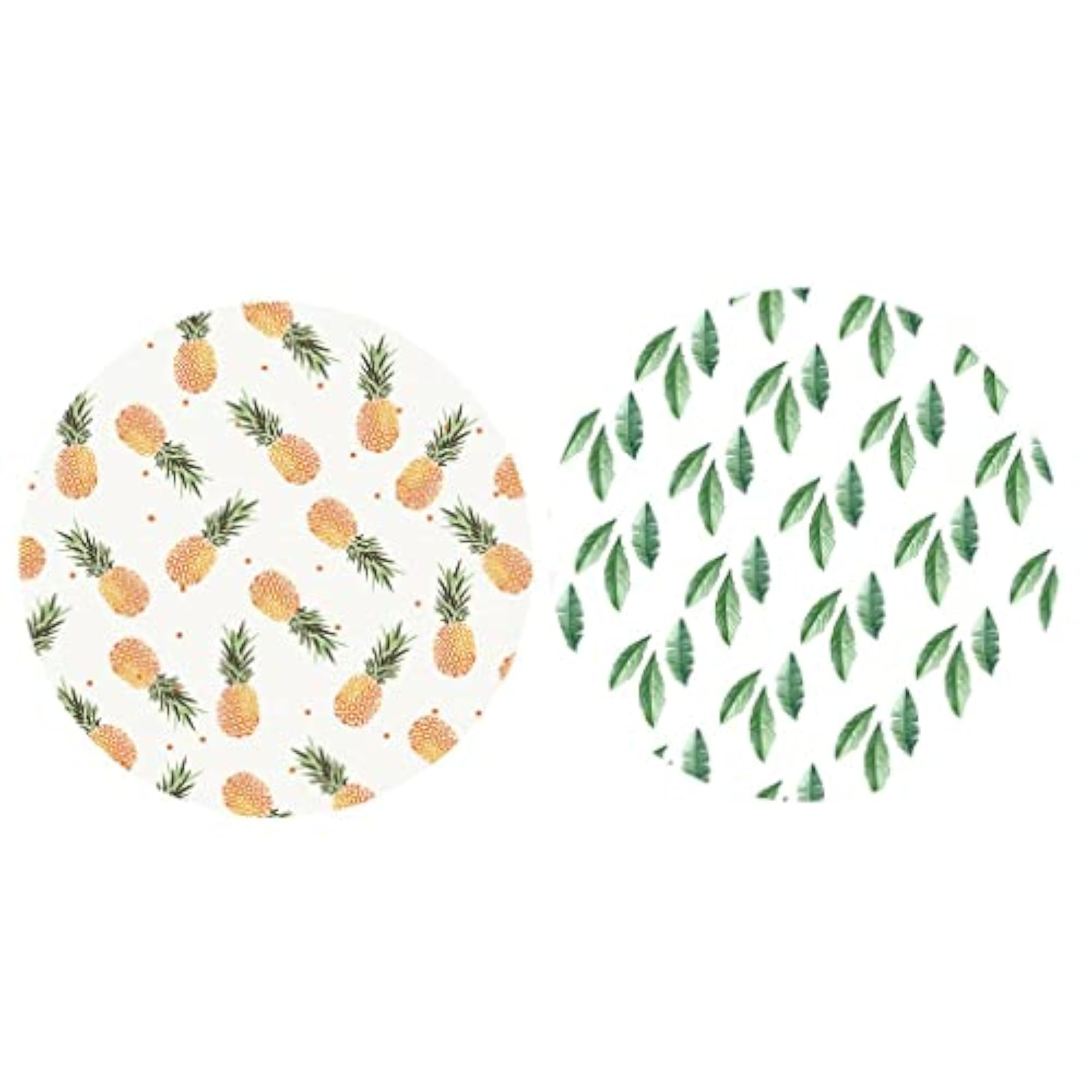 2X Tablecloth Washable Elastic Edge Round Cover Cloth