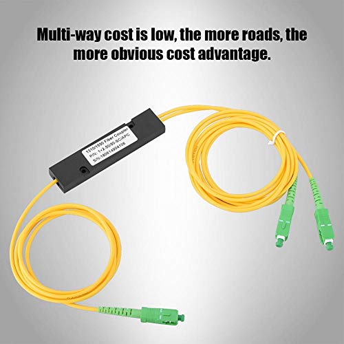 Splitter PLC SC APC 1X2 monomode Zopsc pour réseaux FTTH - 3