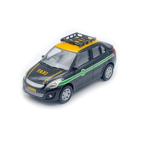 Image of Centy Urban Taxi Pull Back Toy Car for 3Y+ Black Colour
