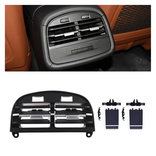 Rejillas de aire acondicionado con clip ajustable para flujo óptimo en Maserati Ghibli 3