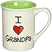 Enesco 4026596 Our Name Is Mud by Lorrie Veasey I Heart Grandpa 16-Ounce Mug