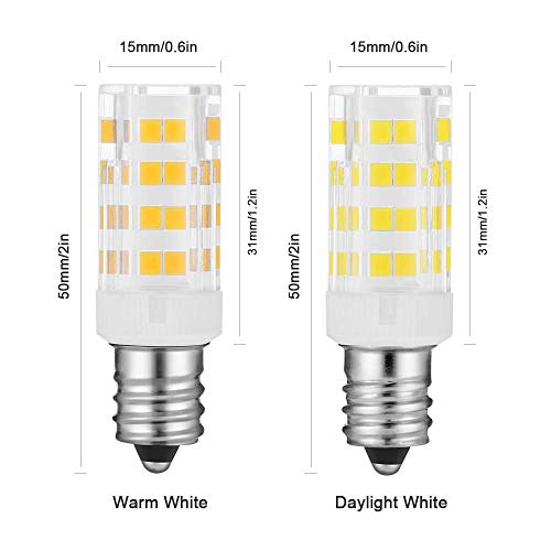 X-Molin T Type Led Light Bulb Mirror Bulbs, Soft Warm White 3K,Make Up Mirror Light Bulb ,25W Lighted Mirror Replacement Bulbs, 2 Pack #TOP1