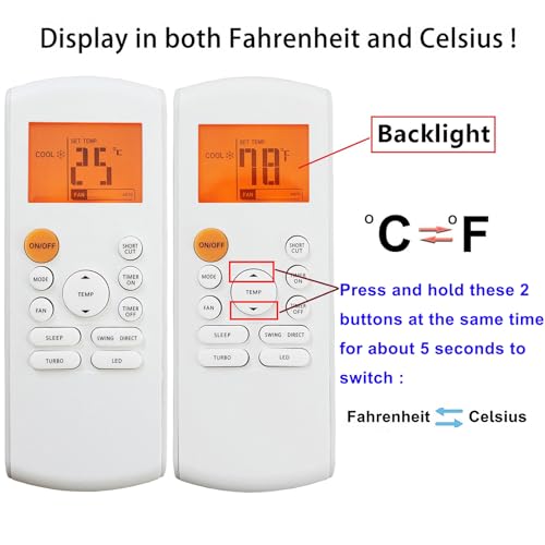 Télécommande climatiseur MRCOOL perdue ? Solution RG57B - 2