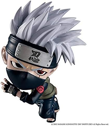 BANDAI VE63383 Bandaï Shippuden Chibi Masters 8cm Anime Uzumaki Kawaii Naruto Figure, Multiple Colors
