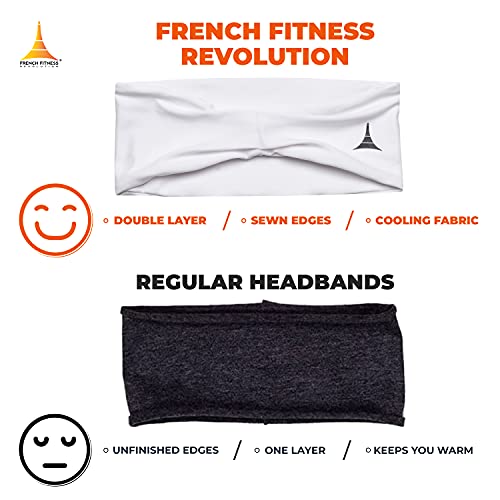 Image of Mens Headband - Guys Sweatband & Sports Headband for Running, Crossfit, Working Out and Dominating Your Competition - Performance Stretch & Moisture Wicking