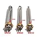 YYAZYYZ Copper Thread Solar Water Heating Element DN32/DN40/DN50 Industrial Immersion Heated Boiler 110V/220V/380V for Chiller