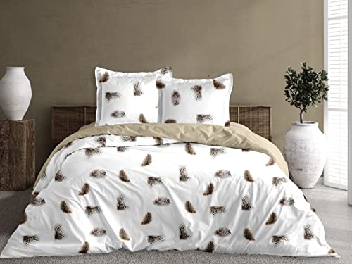 CALITEX Parure de lit 3 pièces 240x220 cm ENVOLEE DE Plume