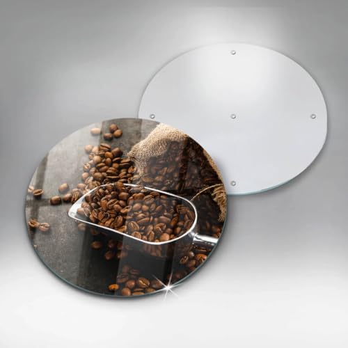 Planche à découper Wallfluent évite rayures café en grains