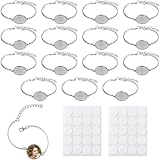 Cadeau exquis:vous pouvez réaliser des photos commémoratives sur des bracelets et des bijoux comme souvenirs à offrir à vos proches, famille, et amis. Ils seront de parfaits porteurs d'amour