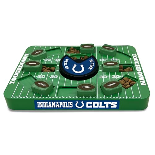 Pets First NFL Colts Large Puzzle Dog Toy