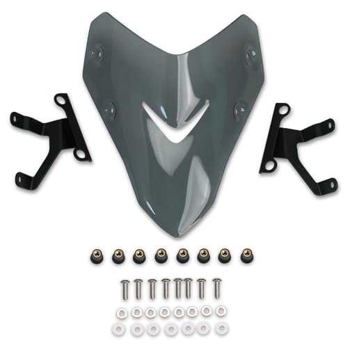 �t�����g�K���X�f�B�t���N�^�[ Compatible With CB1000 CB 1000 For Hornet SP 2025 �I�[�g�o�C�t�����g�K���X�f�B�t���N�^�[�X�|�C���[�t�F�A�����O�C���A�N�Z�T���[�ƌ݊���(Gray)