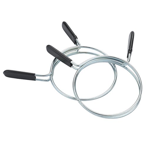 Woodriver Double-Loop 2-1/2" Ez-Squeeze Hose Clamps, 2-Piece