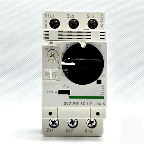 Disjoncteur de moteur magnétique GV2 GV2PM16C 3P de type bouton avec protection 9 à 14A
