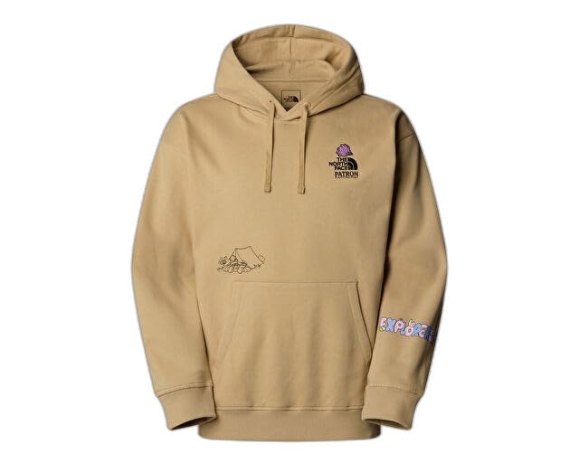 The North Face U Mountain Cleanup hoodie contre le froid du matin