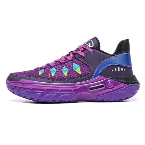 Zapatos de baloncesto con rebote envolvente y suela de alta tracción para hombre