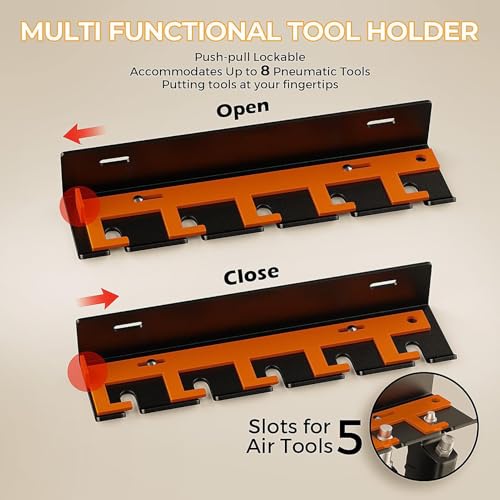 Accessoire de garage mural pour ranger vos outils et libérer l'établi - 5