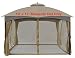 APEX GARDEN Universal 10' x 12' Gazebo Replacement Mosquito Netting (Mosquito Net Only)