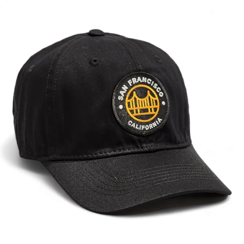 San Francisco California - Classic Patch Dad Hat, Curved