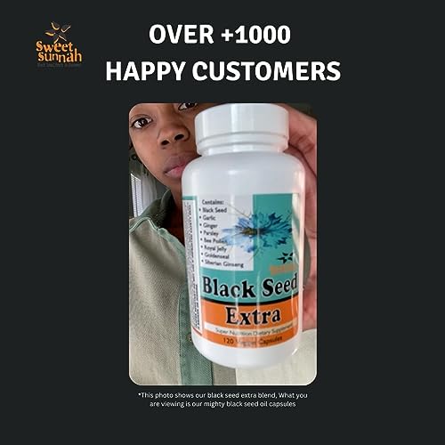 30 Days Thymoquinone Pure Turkish Black Seed Oil - Antioxidant Non GMO Cold Pressed Gel Capsules - Kalonji Cumin Seed Oil softgel - Nigella Sativa – 90 Blackseed TQ Caps Sweet Sunnah