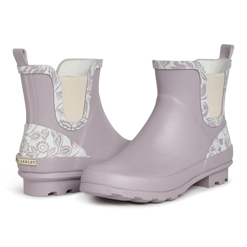 Image of Laura Ashley Women's Waterproof Mid Cut Rain Boots