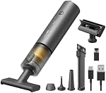 HOTO Handheld Car Vacuum Cleaner Cordless, 4-in-1 Portable Mini Vacuum | 20000Pa Strong Suction, Electric Compressed Air Duster Blower for Car, Desk, Computer, Keyboard, Home, Office Cleaning
