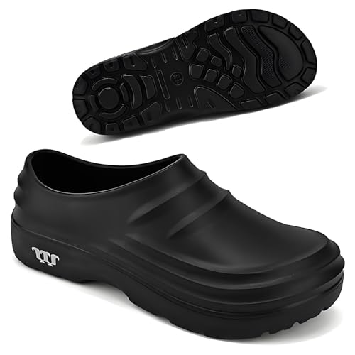 Arcofy Mens Sandals, Comfortable Non-Slip Slip-On, Waterproof Comfort Office Shoes, Eva Orthopedic Work Shoes