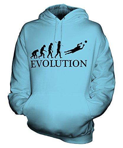 Sweat pull à capuche football gardien de but évolution chaud