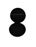 Genuine OEM QC30 Replacement Zipper Travel Carrying Case Round & Hard Box Portable Bag Compatible with Bose Quietcontrol 30 QC30/20/Sport in-Ear Wireless Headphones (Black)