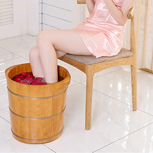 Bañera de Madera para Pedicure - Barril de Roble miniatura 2