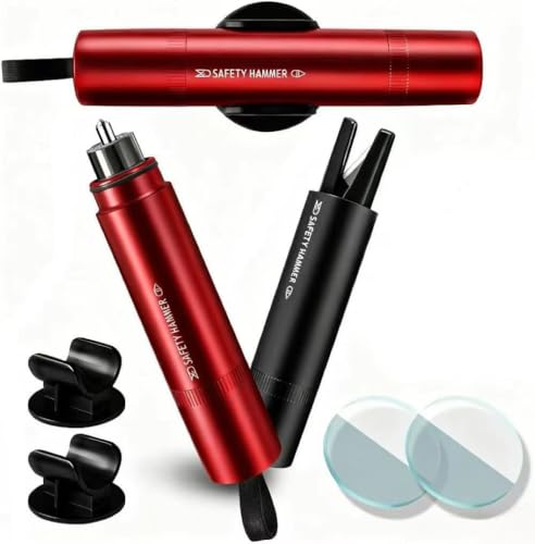 Vunpok 2PCS Safe Hammer Glass Breaker