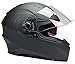 Produktbild BNO Integralhelm Motorradhelm Helm F06M Matt Schwarz Größe S -XL (M)