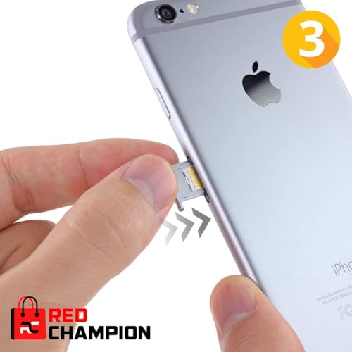 Image of SIM Card Ejector Pin Tool, Universal Metal SIM Tray Removal Needle Opener Compatible with All Smartphones, Lightweight, Portable, Durable (Unit 50)