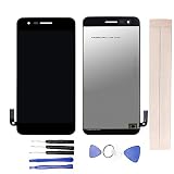 JayTong LCD Display & Replacement Touch Screen Digitizer Assembly with Free Tools for L-G Aristo 2 Plus X212 T-Mobile X212TA X212TAL Black