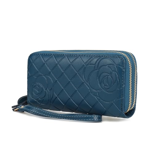 Image of MKF Collection Wristlet Wallet for Women, Small Credit Card Holder with Zipper Coin Pocket Wallet Purse Handbag By Mia K